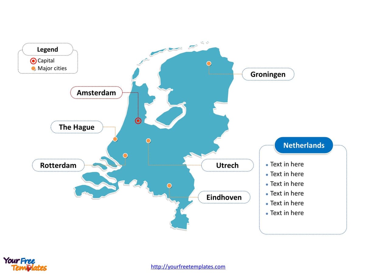 Rotterdam holland map
